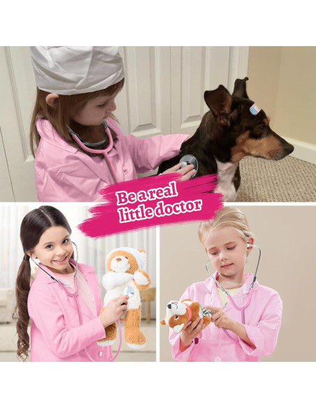 Kit de Doctor de Juguete Phobby para Niños 3-5 Años con Estetoscopio