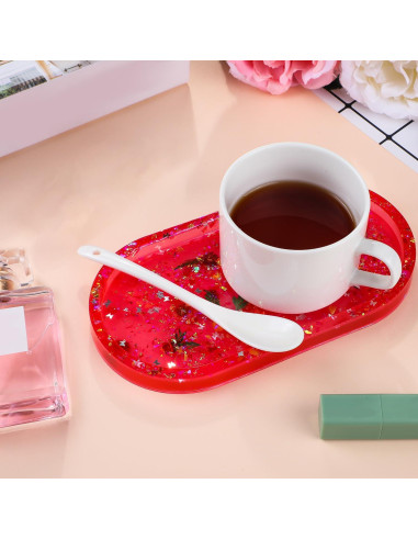 Molde de Silicona Ovalado Willbond para Resina - 2 Piezas