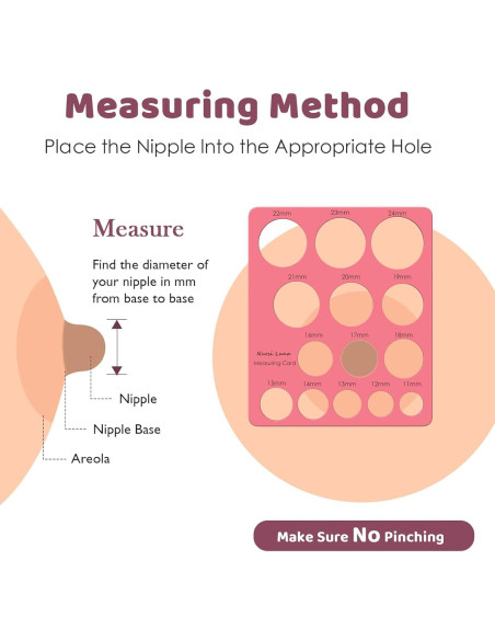 Kit de Tamaño de Brida Nursi Luna 10PCS Silicona 13-21mm