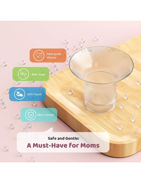 Kit de Tamaño de Brida Nursi Luna 10PCS Silicona 13-21mm