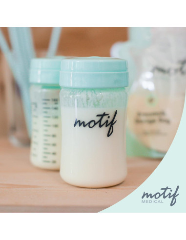 Botellas de Almacenamiento de Leche Materna Motif Medical - 2 Unidades 160 ml