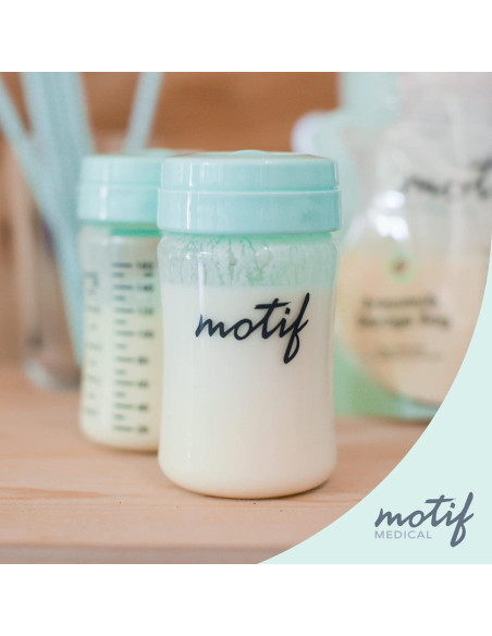 Botellas de Almacenamiento de Leche Materna Motif Medical - 2 Unidades 160 ml