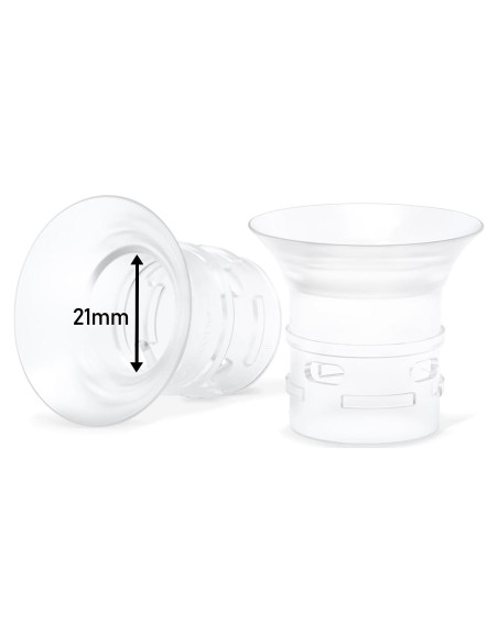 Inserto de Brida 21mm IVARONAL para Extractores de Leche