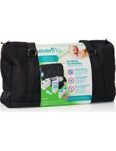 Bolsa Enfriadora Evenflo para Almacenamiento de Leche - Incluye Botellas y Accesorios 2