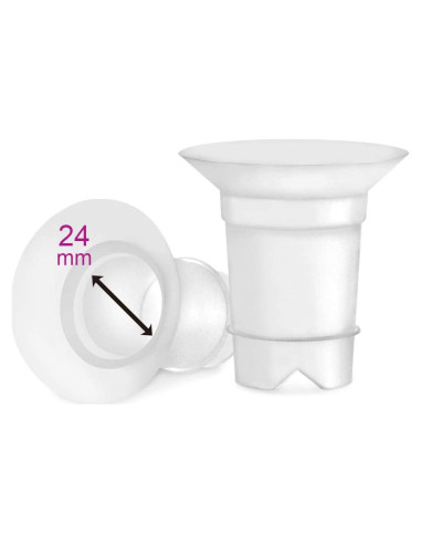 Inserts de Silicona Maymom 24 mm para Taza Manos Libres Spectra