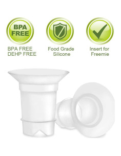 Inserts de Silicona Maymom 24 mm para Taza Manos Libres Spectra 2