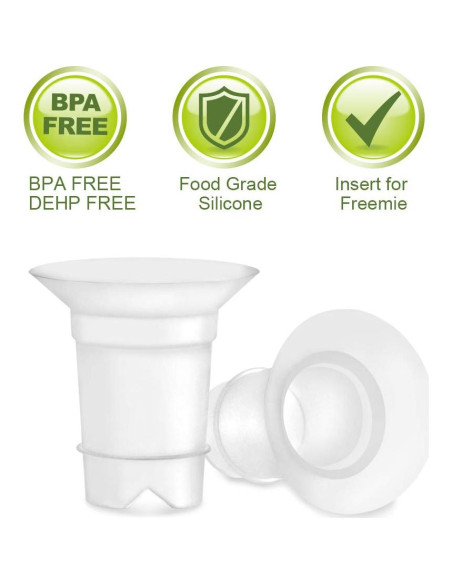 Inserts de Silicona Maymom 24 mm para Taza Manos Libres Spectra