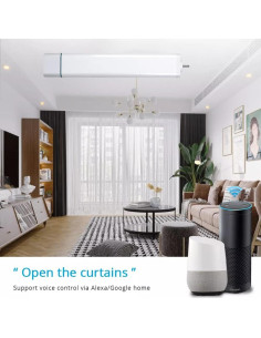 Motor de Cortina Inteligente WiFi BENEXMART 3.2m Control Remoto 2