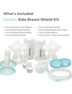 Juego de Reemplazo Zomee Z2 - Escudos, Botellas y Accesorios 2