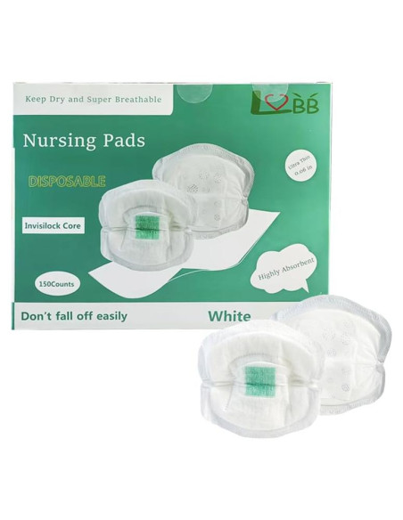Almohadillas Desechables para Lactancia LVBB 150 Unidades