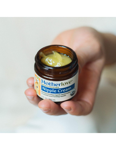 Crema para Pezones Orgánica Motherlove 56.7 g - Sin Lanolina