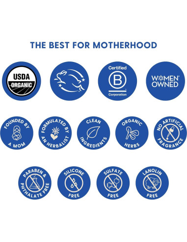 Crema para Pezones Orgánica Motherlove 56.7 g - Sin Lanolina