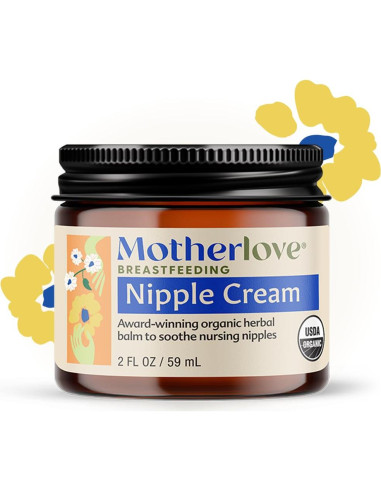 Crema para Pezones Orgánica Motherlove 56.7 g - Sin Lanolina