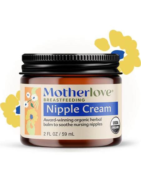 Crema para Pezones Orgánica Motherlove 56.7 g - Sin Lanolina