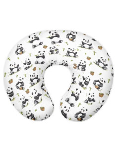 Funda de Almohada de Lactancia Panskyllis Panda Desmontable 57x45cm