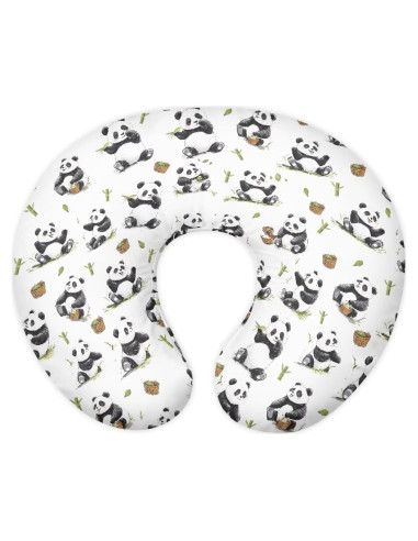 Funda de Almohada de Lactancia Panskyllis Panda Desmontable 57x45cm