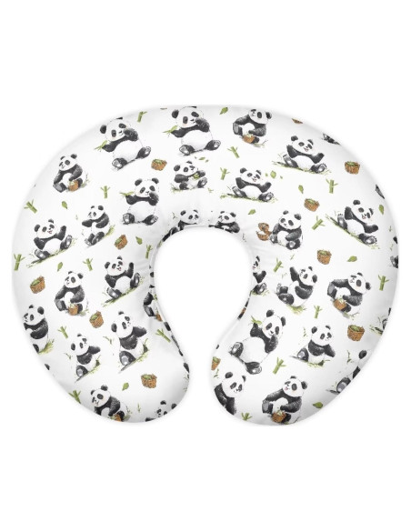 Funda de Almohada de Lactancia Panskyllis Panda Desmontable 57x45cm