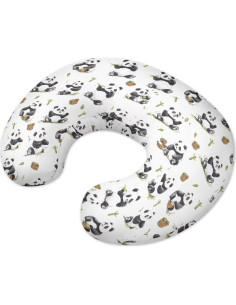 Funda de Almohada de Lactancia Panskyllis Panda Desmontable 57x45cm 2