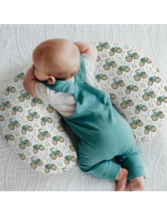 Funda de Almohada de Lactancia Tractores Verdes 55.88x45.72 cm 2