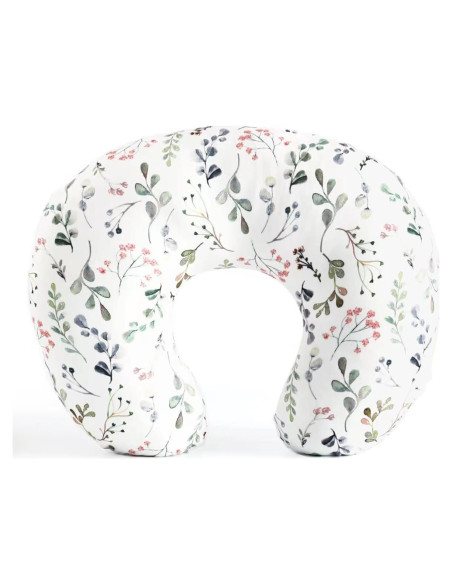 Almohada de Lactancia KLWJFK Floral con Funda Desmontable