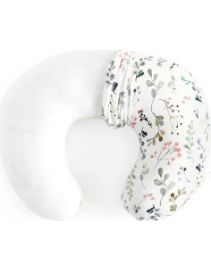 Almohada de Lactancia KLWJFK Floral con Funda Desmontable 2