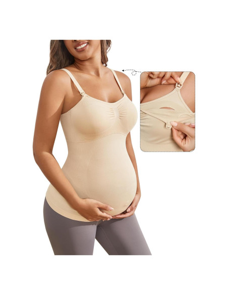 Camiseta de Lactancia Sin Aro para Mujeres - Comodidad y Estilo