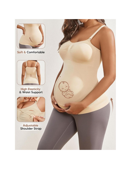 Camiseta de Lactancia Sin Aro para Mujeres - Comodidad y Estilo