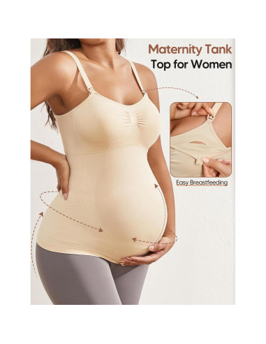 Camiseta de Lactancia Sin Aro para Mujeres - Comodidad y Estilo