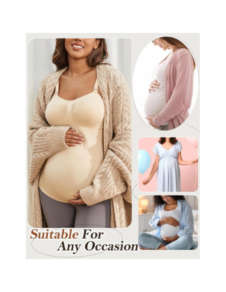 Camiseta de Lactancia Sin Aro para Mujeres - Comodidad y Estilo