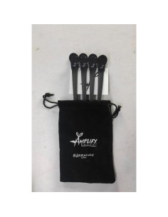 Clip Profesional para Seccionar Cabello Amplify - 4 Piezas, Sin Marcas 2