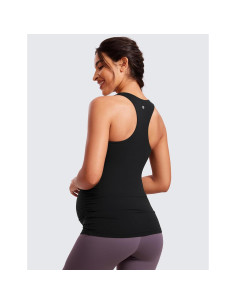 Camiseta Maternidad CRZ YOGA Butterluxe Negra Mediana 2