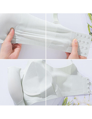 Sujetador de Lactancia Sin Aros IWOLLENCE - Bralette Cómodo