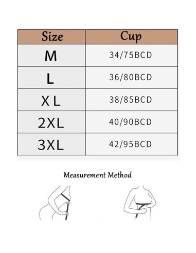 Sujetador de Lactancia Sin Aros IWOLLENCE - Bralette Cómodo