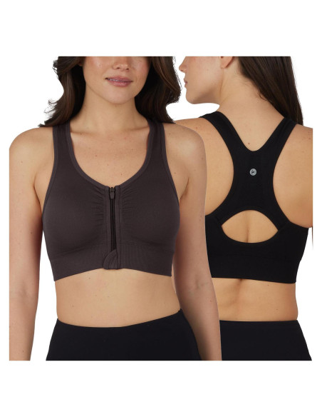 Sujetador de Maternidad y Lactancia 90 Grados Paquete 2 Mediano