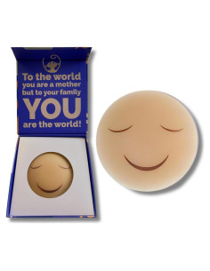 Cubiertas de pezón de silicona Feliz Wean - 2 pares Nude