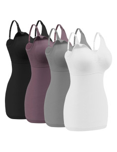 Tank Tops de Lactancia Angelhood - Cami Maternidad Sin Costuras