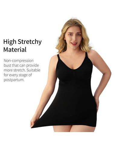 Tank Tops de Lactancia Angelhood - Cami Maternidad Sin Costuras