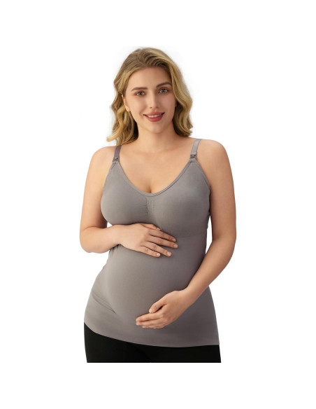 Tank Tops de Lactancia Angelhood - Cami Maternidad Sin Costuras