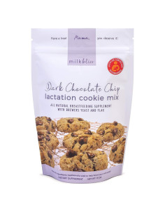 Mezcla de Galletas de Chocolate Oscuro MilkBliss 425 g - Suplemento para Lactancia