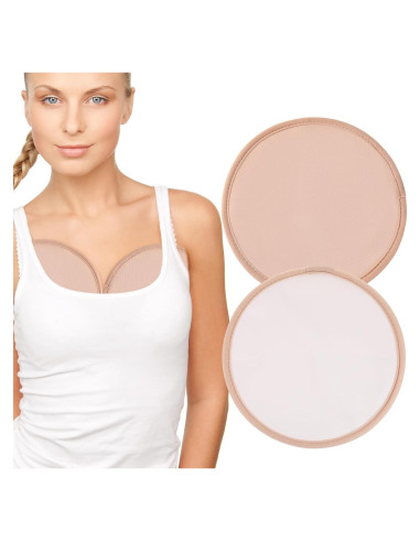 2 Almohadillas de Aceite de Ricino Orgánico para Senos Yolev