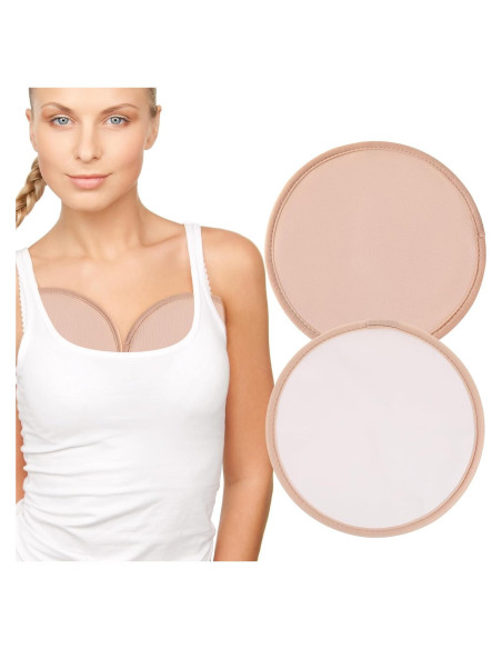 2 Almohadillas de Aceite de Ricino Orgánico para Senos Yolev