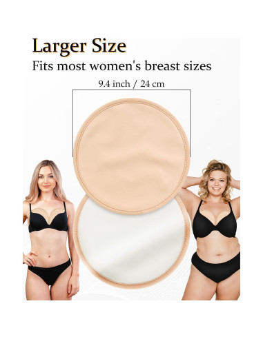 Almohadillas de Aceite de Ricino Reutilizables DLMDLM 2 Pcs