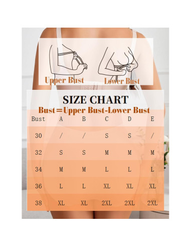 Sujetador de Lactancia Avidlove Sin Costuras Grande Caqui