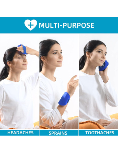 Paquetes de Hielo de Gel Samply - 5 Mini Compresas Frías