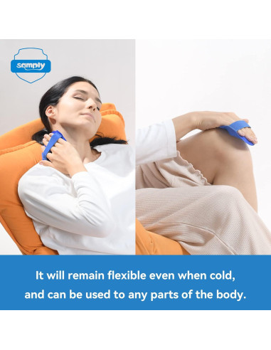 Paquetes de Hielo de Gel Samply - 5 Mini Compresas Frías
