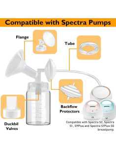 Kit de Repuesto para Bomba de Pecho Spectra - 8 Piezas 2