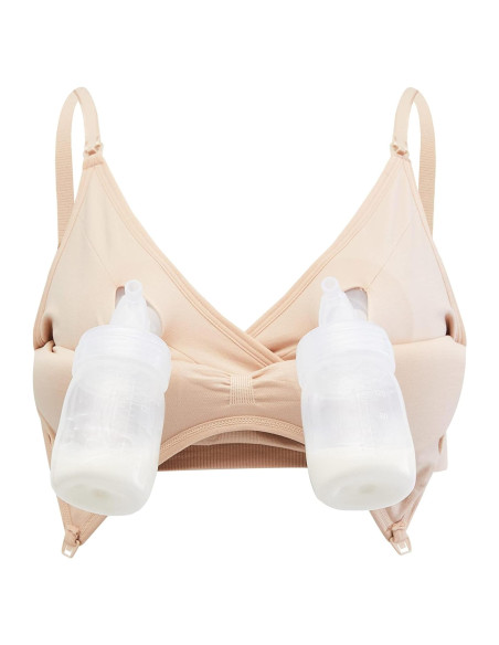 Sostenedor de Lactancia Sin Costuras Motherhood Maternity Mediano Nude