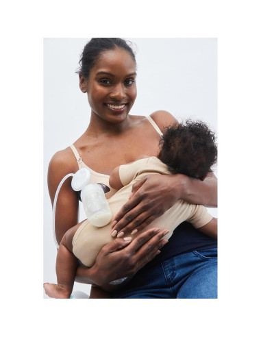 Sostenedor de Lactancia Sin Costuras Motherhood Maternity Mediano Nude