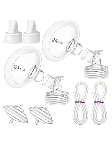 Piezas de Bomba de Pecho PumpMom 24mm para Spectra S1 S2 9 Plus
