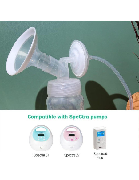Piezas de Bomba de Pecho PumpMom 24mm para Spectra S1 S2 9 Plus